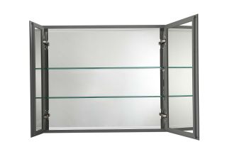 Зеркало-шкаф Aquatek AQ7808-MC 76 см хром